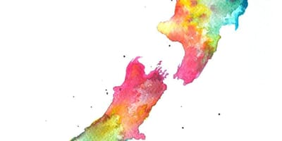 نقشہ نیوزی لینڈ کے آرٹ